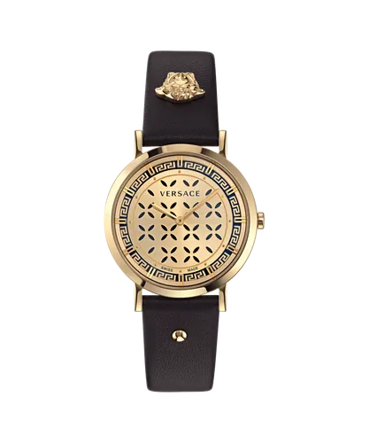 Versace New Generation WoMens Black Watch VE3M01023 Leather (archived) - One Size