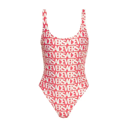Versace , One-piece swimsuit ,Red female, Sizes: