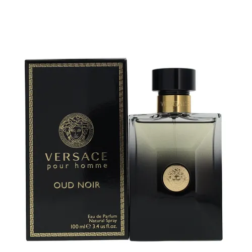 Versace Oud Noir Pour Homme 100ml Eau de Parfum Spray for Him