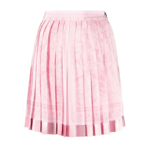 Versace , Pale Pink Skirt ,Pink female, Sizes: