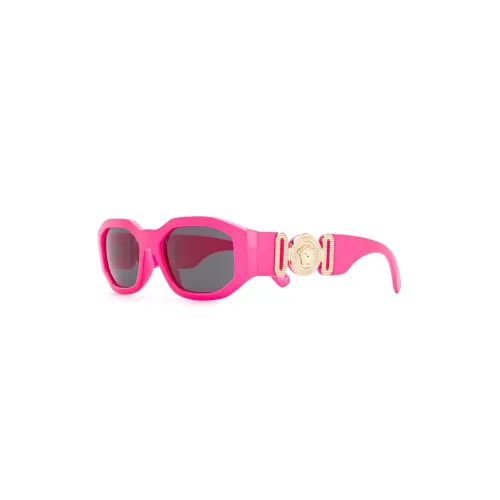 Versace , Pink Sungles with Original Accessories ,Pink unisex, Sizes: