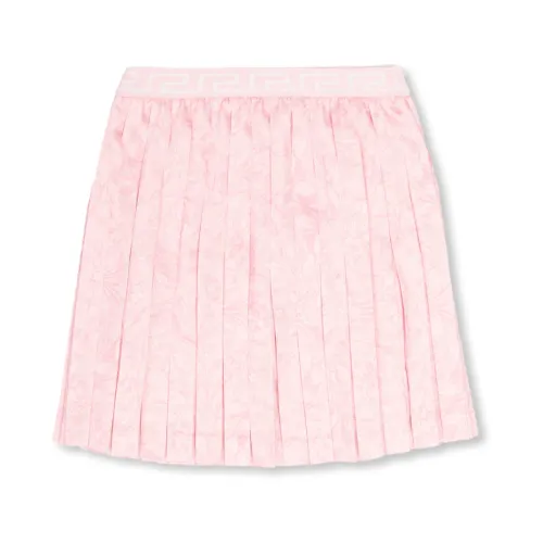 Versace , Pleated skirt ,Pink unisex, Sizes: