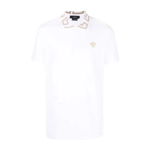 Versace , Polo Shirt ,White male, Sizes: