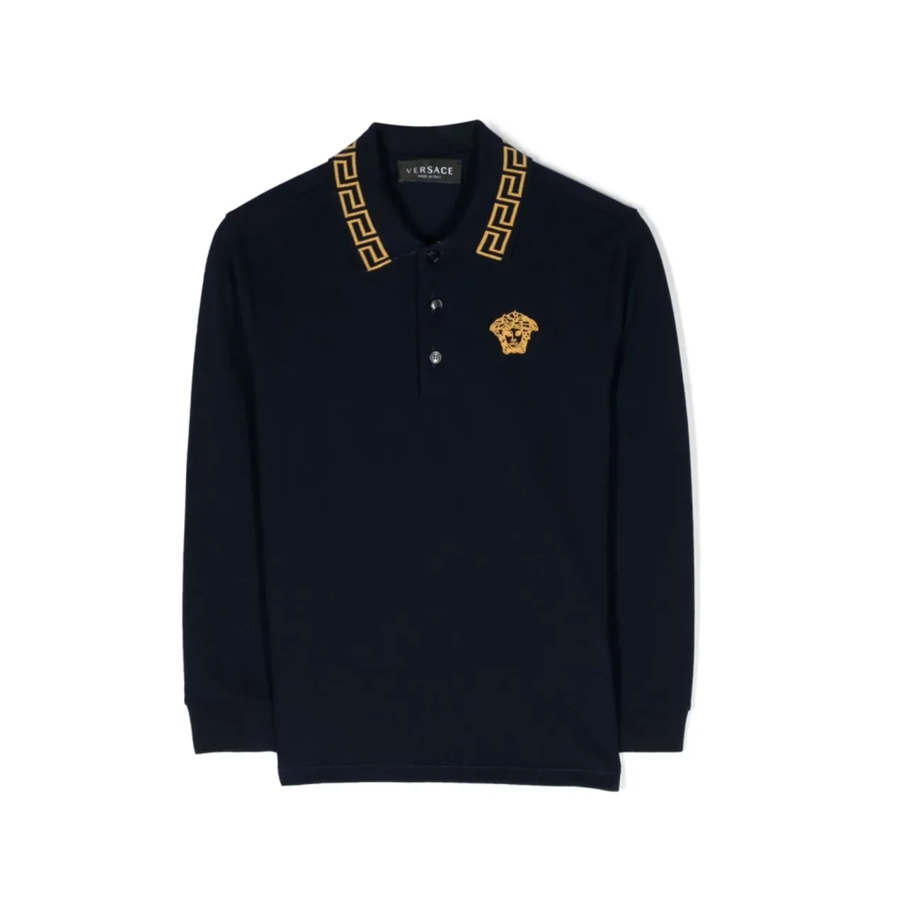Versace , Polos ,Blue male, Sizes: