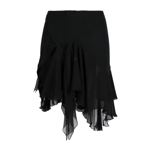 Versace , Short skirt ,Black female, Sizes: