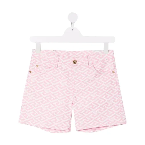 Versace , Shorts Kids ,Pink female, Sizes: