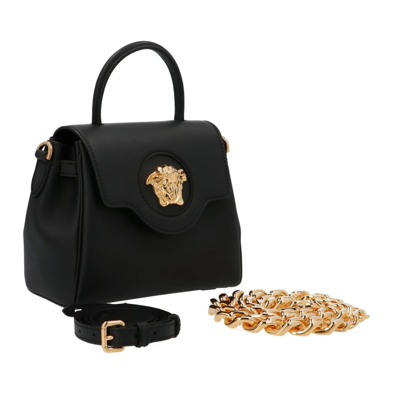 Versace , Shoulder bag ,Black female, Sizes: ONE SIZE