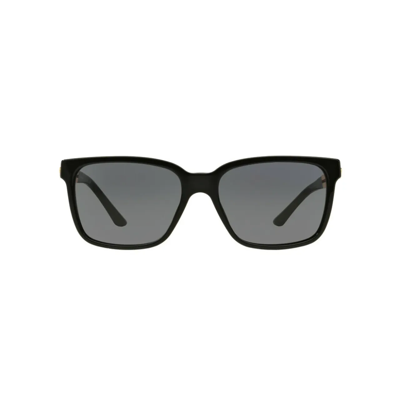 Versace , Square Black Sunglasses ,Black male, Sizes: