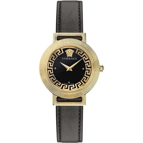 Versace Steel Luxury Analogue Quartz Watch - Gold
