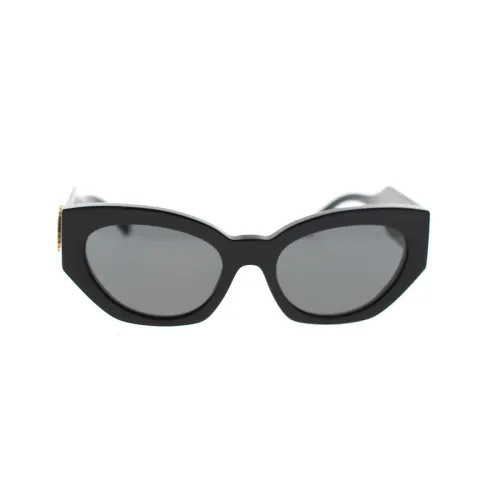 Versace , Stylish Cat-Eye Sunglasses ,Black unisex, Sizes: