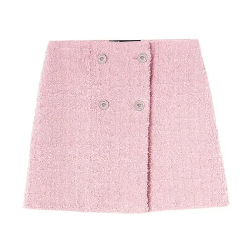 Versace , Stylish Skirts ,Pink female, Sizes: