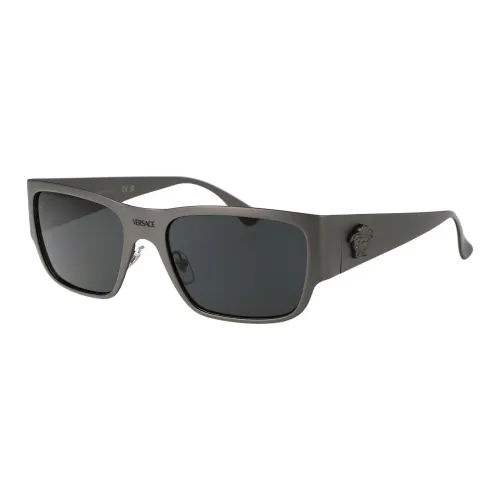 Versace , Stylish Sunglasses 0Ve2262 ,Gray male, Sizes:
