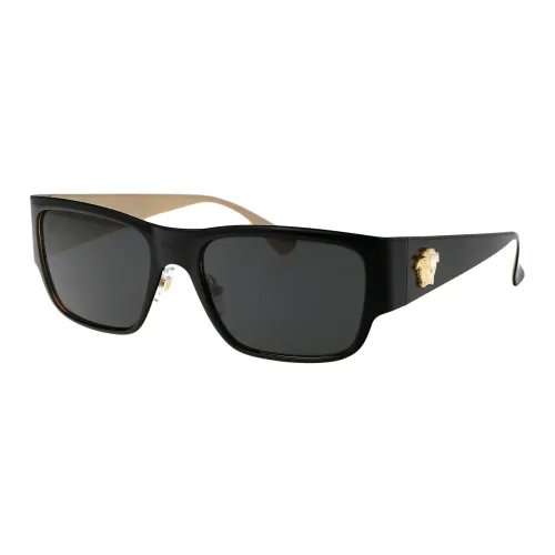Versace , Stylish Sunglasses 0Ve2262 Model ,Black male, Sizes: