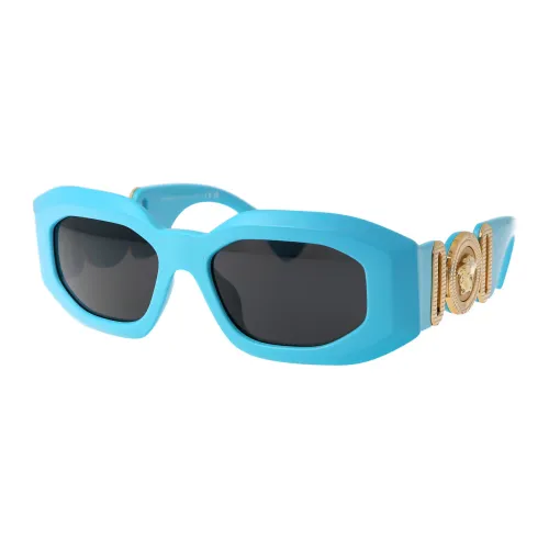 Versace , Stylish Sunglasses with Model 0Ve4425U ,Blue male, Sizes: