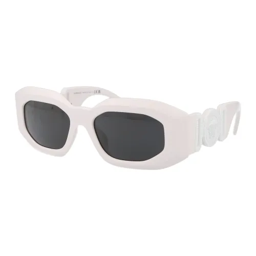 Versace , Stylish Sunglasses with Model 0Ve4425U ,White male, Sizes: