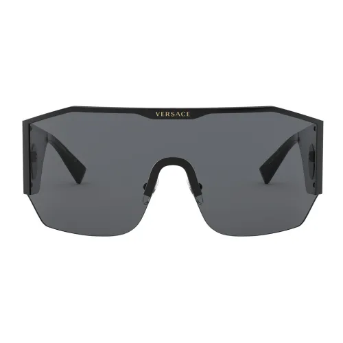 Versace , Sunglasses ,Black unisex, Sizes: