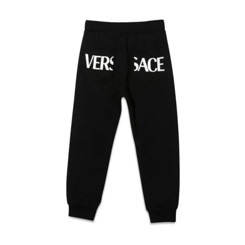 Versace , Sweatpants ,Black male, Sizes: