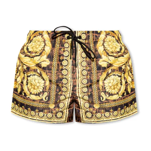 Versace , Swim shorts ,Yellow male, Sizes: