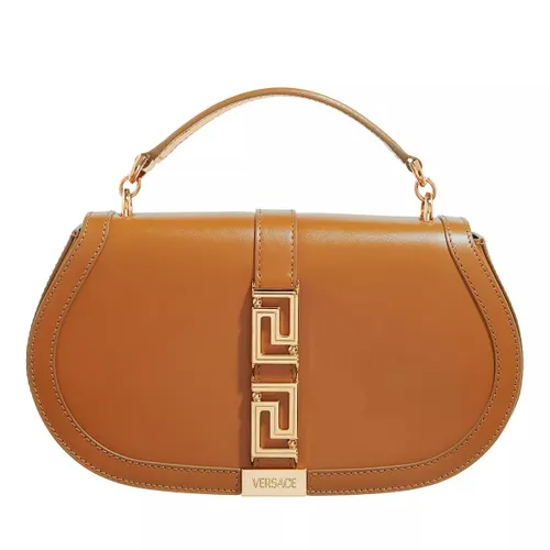 Versace Tote Bags - Top Handle - cognac - Tote Bags for ladies