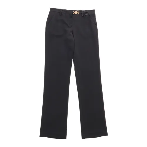 Versace , Trousers ,Black female, Sizes: