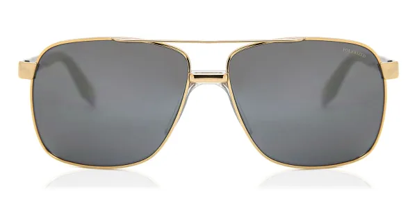Versace VE2174 Polarized 1002Z3 Men's Sunglasses Gold Size 59