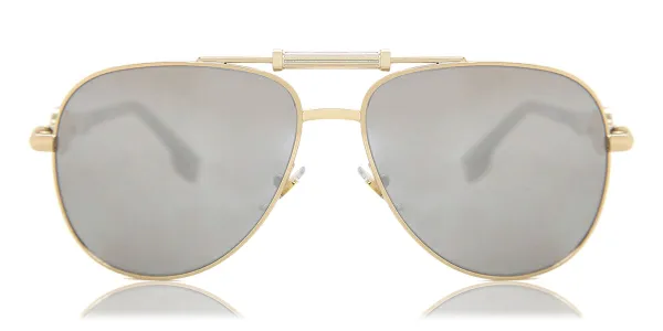 Versace VE2236 Polarized 1002Z3 Men's Sunglasses Gold Size 59