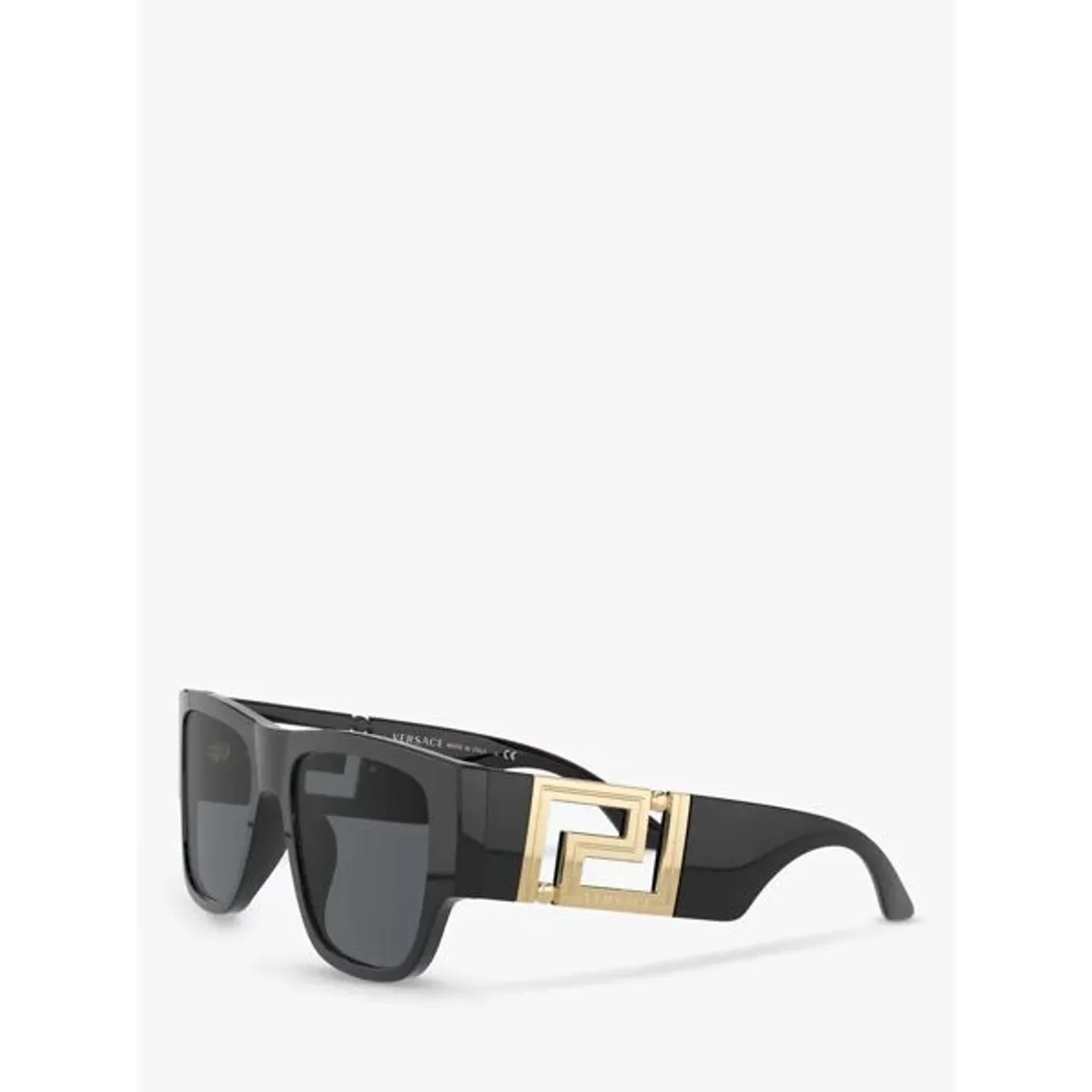 Versace VE4403 Men's Rectangular Sunglasses - Black - Male