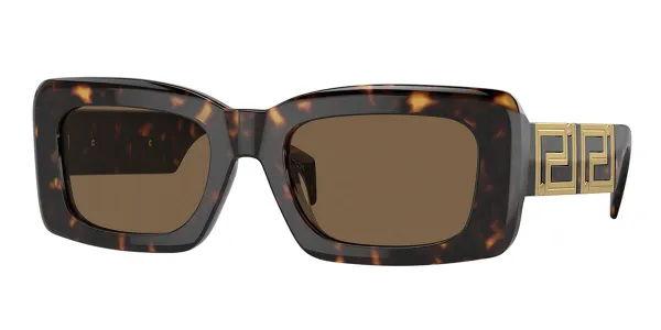 Versace VE4444U 108/73 Women's Sunglasses Tortoiseshell Size 54