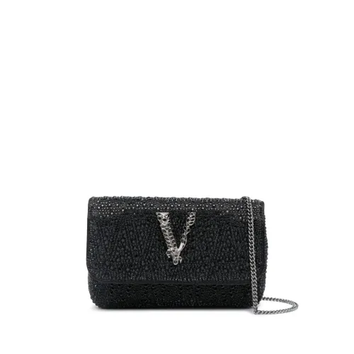 Versace , Versace Bags.. Black ,Black female, Sizes: ONE SIZE