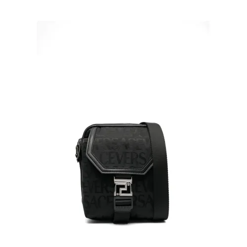 Versace , Versace Bags.. Black ,Black male, Sizes: ONE SIZE