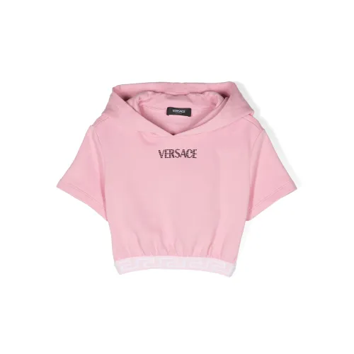 Versace , Versace Kids Sweaters Pink ,Pink female, Sizes:
