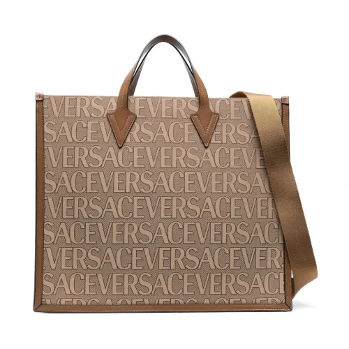 Versace , Versace LA Vacanza Bags.. Beige ,Beige male, Sizes: ONE SIZE