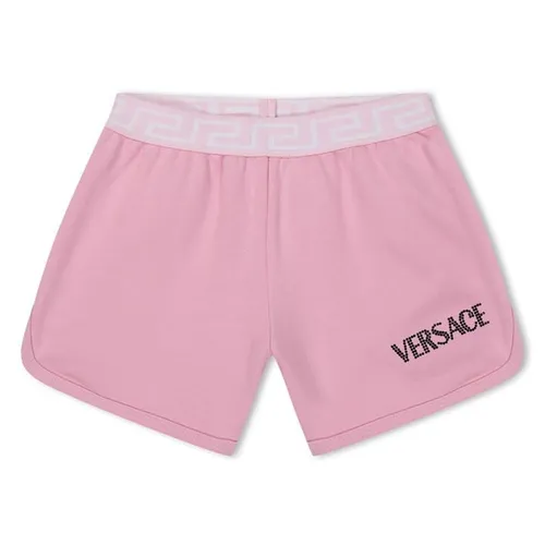 VERSACE Versace Logo Shorts Jn42 - Pink