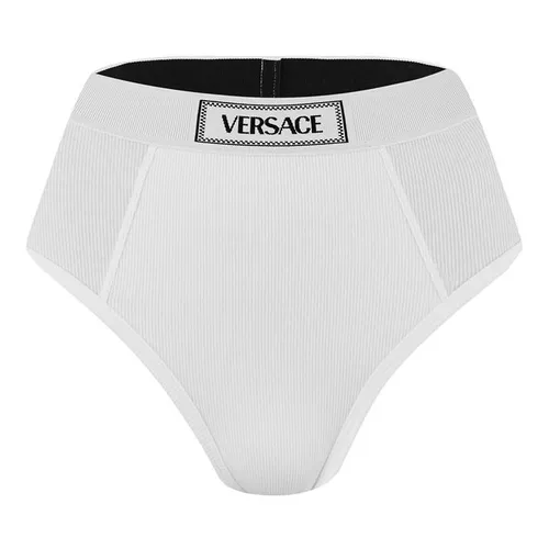 VERSACE Versace Rib Hi Wst Ld43 - White