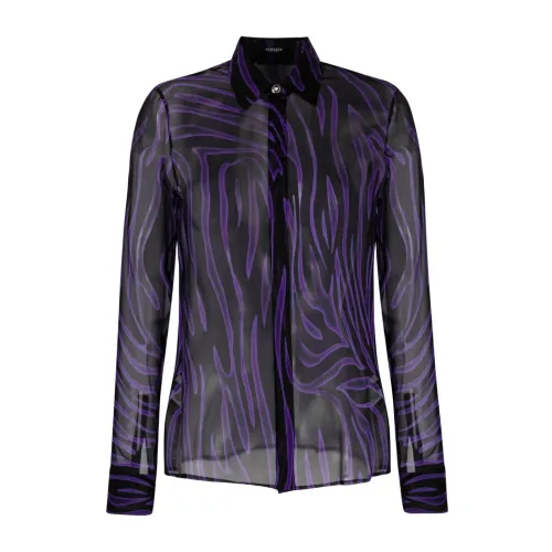 Versace , Versace Shirts ,Purple female, Sizes:
