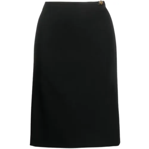 Versace , Versace Skirts Black ,Black female, Sizes: