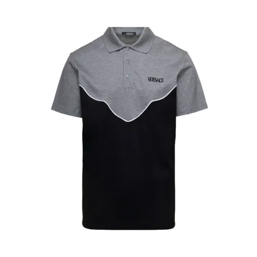 Versace , Versace T-shirts and Polos Grey ,Multicolor male, Sizes: