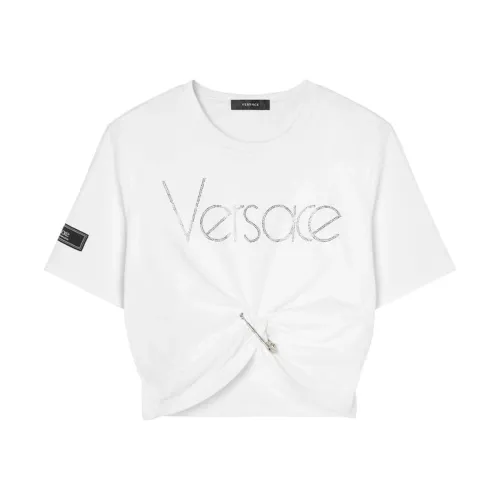 Versace , Versace T-shirts and Polos ,White female, Sizes: