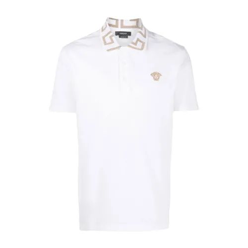 Versace , Versace T-shirts and Polos White ,White male, Sizes:
