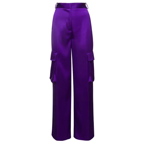 Versace , Versace Trousers ,Purple female, Sizes: