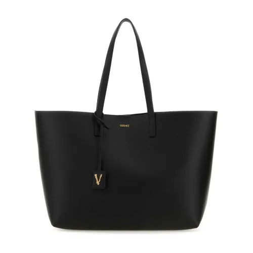 Versace , Virtus Shopping Bag ,Black female, Sizes: ONE SIZE
