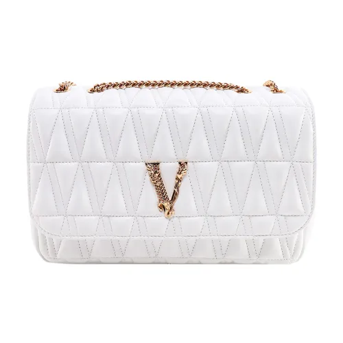 Versace , Women Bags Shoulder Bag White Ss23 ,White female, Sizes: ONE SIZE