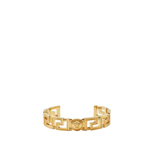 Versace , Womens Accessories Bracelets Gold Ss24 ,Yellow female, Sizes: M