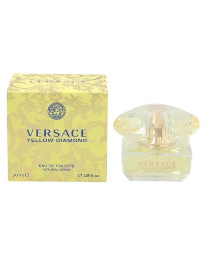Versace Womens Yellow Diamond Eau de Toilette 50ml - One Size