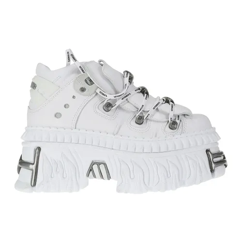 Vetements , Newrock Platform Sneakers ,White female, Sizes: