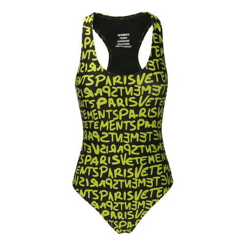 Vetements , One-piece ,Green female, Sizes: