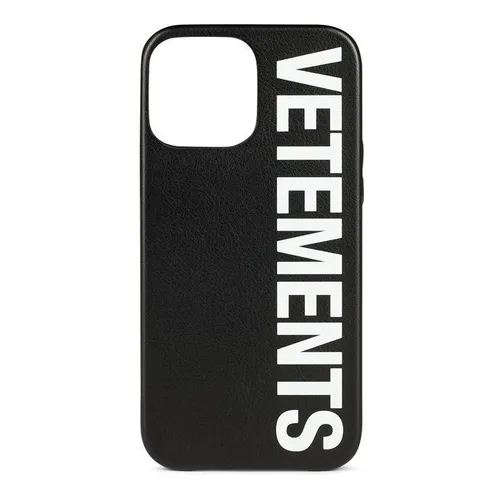 VETEMENTS Vete Logo IPhone Case 21 - Black