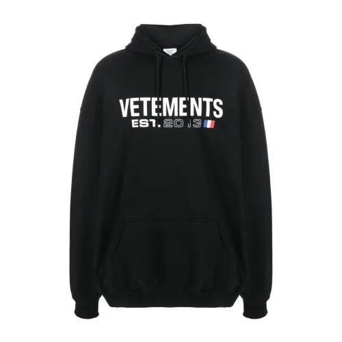 Vetements , Vetements Sweaters Black ,Black unisex, Sizes: