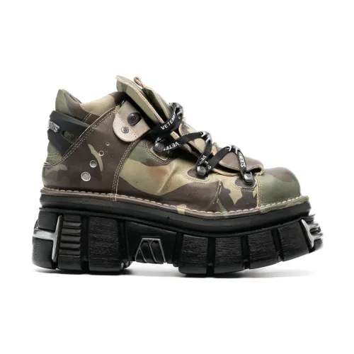 Vetements , Vetements X NEW Rock Winter Boots Green ,Green female, Sizes: