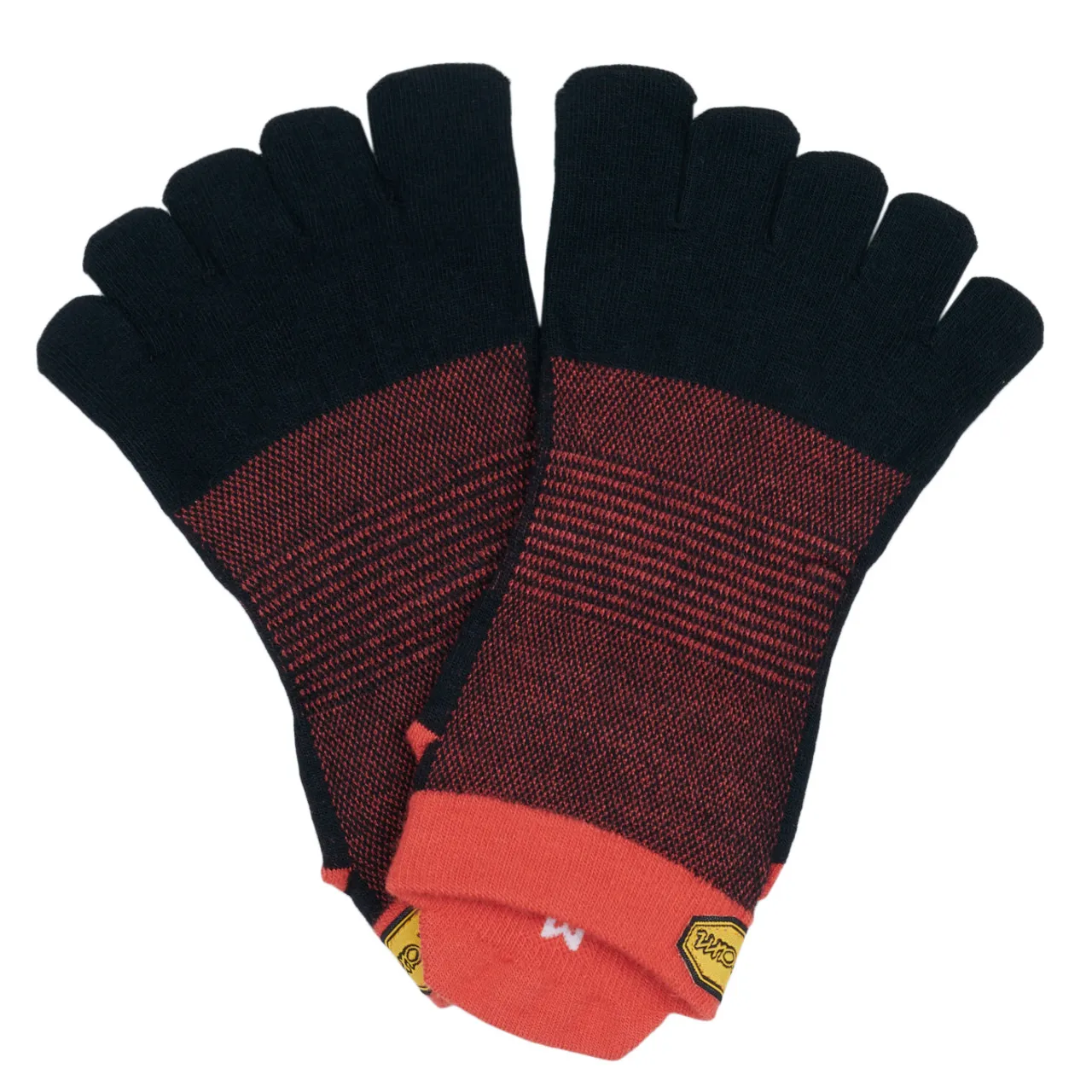 Vibram Fivefingers  ATHLETIC NO SHOW  women's Sports socks in Red